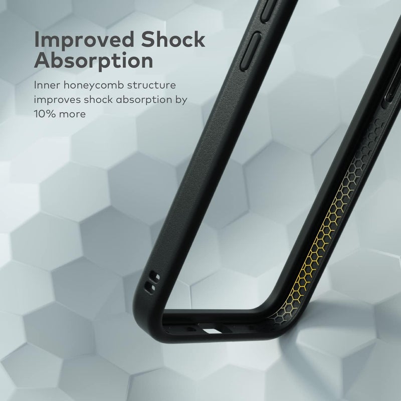 Rhino Shield Bumper Case Compatible with [iPhone 13/13 Pro] | CrashGuard NX - Shock Absorbent Slim Design Protective Cover 3.5M / 11ft Drop Protection - Lavender - Image 3